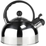 Gravidus Edelstahl Flötenkessel Teekessel Wasserkocher 2500ml - mit Pfeifton