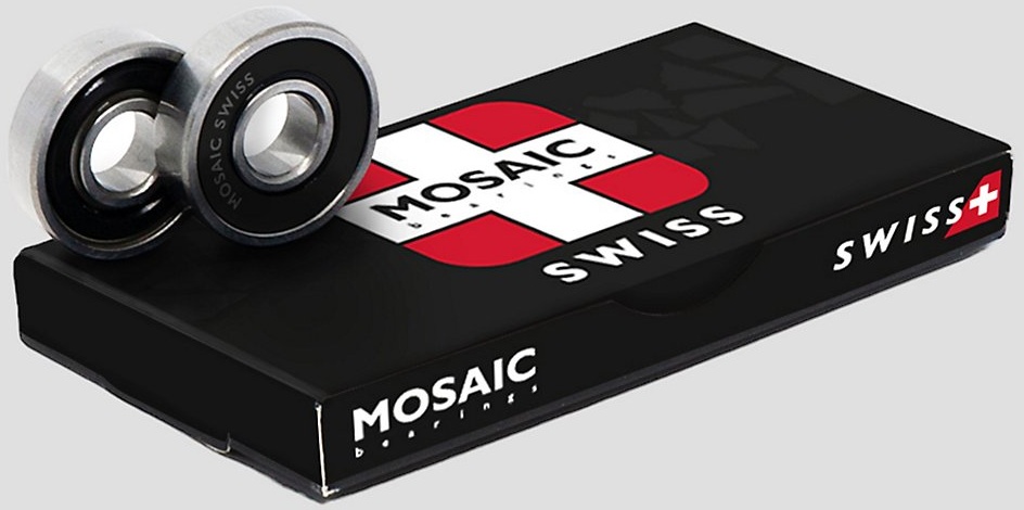 Mosaic Swiss Kugellager silver / black Gr. Uni