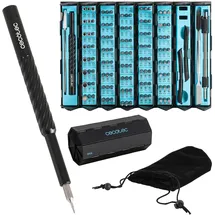 Cecotec PrecissionGyro 300 Infinity Schraubendreher-Set 128-tlg. Blau/Schwarz