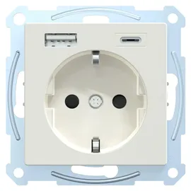 Merten Schuko-Steckdose 1 St. Weiß