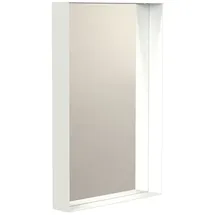 Frost Unu Wandspiegel 4133 mit Rahmen, 40 x 60 cm, weiß - weiß matt