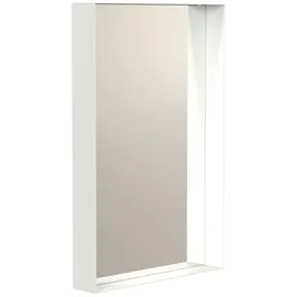 Frost Unu Wandspiegel 4133 mit Rahmen, 40 x 60 cm, weiß - weiß matt