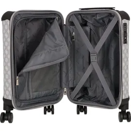 GUESS Wilder 4-Rollen Cabin 53 cm / 32 l grau/weiß