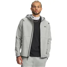 Under Armour Unstoppable Full-Zip Fleecejacke Grau M