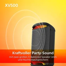 Sony SRS-XV500 Partybox Schwarz