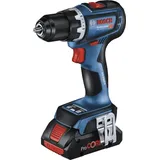 Bosch GSR 18V-90 C Professional inkl. 2 x 4 Ah + L-Boxx 06019K6005