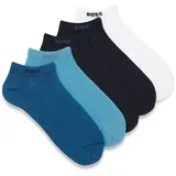 Boss 5P AS Uni CC Sneakersocken 5er Pack Blau 43-46