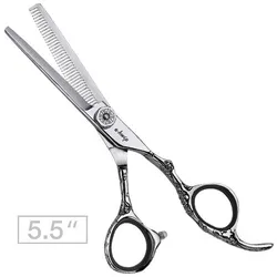 e-kwip Modellierschere Flower 5,5 Zoll