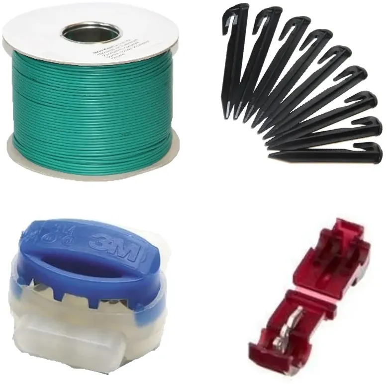 Installation Set XS+ kompatibel mit Ambrogio ® L250 L300 L400 Kabel Haken Verbinder Installation