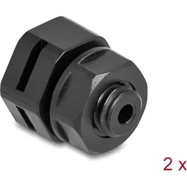 DeLock 60477 60477 Druckausgleichselement M6 Schwarz 2 Stück