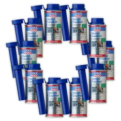 10x 150ml LIQUI MOLY 1014 Additiv Ventil Reiniger Benzin Kraftstoff