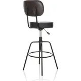 HJH Office Barhocker DISC HIGH Kunstleder ohne Armlehnen