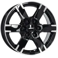 ALUTEC München Titan 7,5 x 17 6 x 139,7 ET30 diamant-schwarz frontpoliert