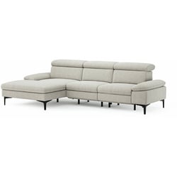 CASEDO Ecksofa Palma Stoff Naturel