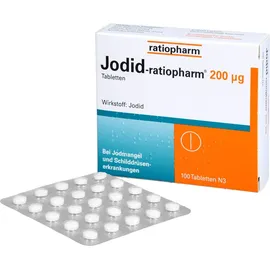 Ratiopharm Jodid-ratiopharm 200 μg Tabletten