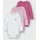 NAME IT 3er-Pack Strampler in IBIS Rose Bambi NOOS | 86