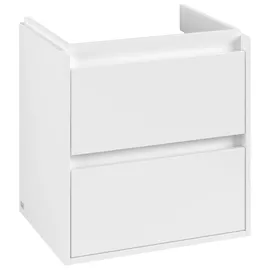 Villeroy & Boch Waschtischunterschrank 2 Auszüge 57,2 x 59,6 x 43,9 cm Brilliant White