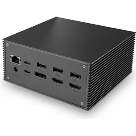 Lindy DST-Pro 101, USB-C Laptop Dockingstation mit 4K-Unterstützung und 100W Netzteil