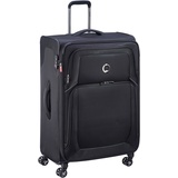 Delsey PARIS Optimax Lite Expandable 4 Double Rolls Trolley M Black