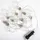 Licht-Erlebnisse LED Außenlichterkette 5 m Transparent Warmweiß