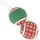 Nobby Tennisball 6,3 cm Weihnachten