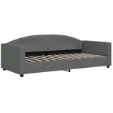 vidaXL Tagesbett 90 x 200 cm dunkelgrau