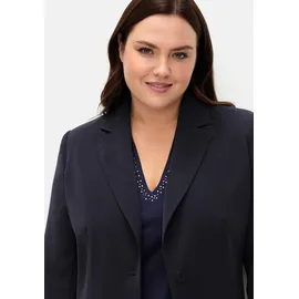 sheego Blazer in tiefblau | Gr.: 46