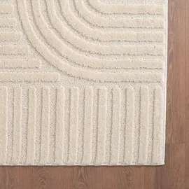 Ayyildiz Kurzflorteppich Art 1121 Creme 60 cm x 110 cm