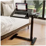 LuxusKollektion Laptoptisch Laptoptisch höhenverstellbar drehbarer Laptopständer Rollen Stehpult