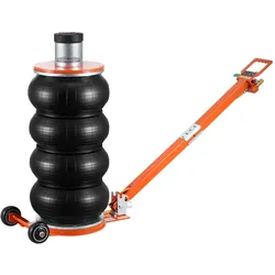 VEVOR Pneumatischer Wagenheber Air Jack 6t Vier Bag SUV Pickup Tragbar Schwarz