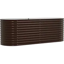 vidaXL Hochbeet 240 x 80 x 81 cm Braun