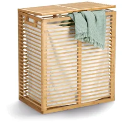Zeller Wäschesammler, Bambus/Baumwolle