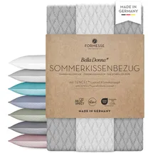 Formesse Kissenbezug Bella Donna 40 x 80 cm Grau