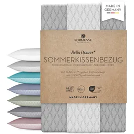 Formesse Kissenbezug Bella Donna 40 x 80 cm Grau