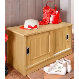Home Affaire Sitzbank »Nekso«, Breite 83 cm, aus MDF oder Massivholz, FSC®-zertifiziert, beige