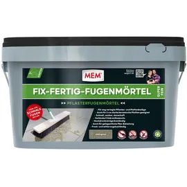 mem Fix-Fertig-Fugenmörtel super fein 20 kg steingrau