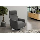 INOSIGN TV-Sessel »Trivento«, mit Relax- und Drehfunktion, auch in Cord, grau