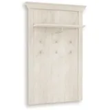 Forte Livetastic Wandpaneel, Weiß, Pinien, Metall, Kunststoff, Holzwerkstoff, Pinie B x H x T: 97,3 x 153,6 x 27,5 cm Wohnzimmer, Wohnwände, Hängeelemente