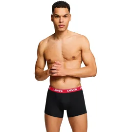 Levi's Repeat Logo Boxershorts Schwarz / Grau Combo L 3er Pack