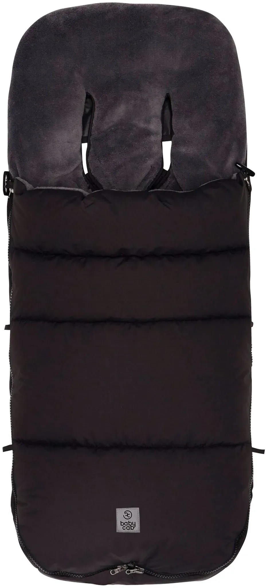 babycab Winterfußsack Kemi für Kinderwagen, Buggy, schwarz