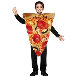 Rast Imposta Kostüm Pizza, Zum Anbeißen: Appetitliche Verkleidung für Kids rot