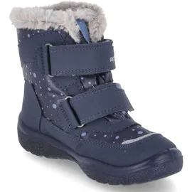 superfit Crystal Schneestiefel Blau/Hellgrau 28