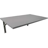 mikon 80x60 Wandtisch Wandklapptisch Küchentisch Schreibtisch Esstisch Klapptisch Esstisch Wandtisch Küchentisch Schreibtisch Kinderschreibtisch Bartisch Computertisch | Light Graphite