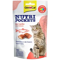GIMCAT Nutri Pockets Omega 3 und 6 mit Lachs 60g