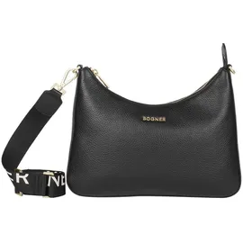 Bogner Wallis Odette Schultertasche Leder Black