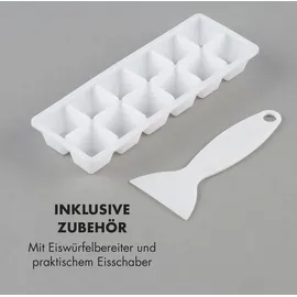 Klarstein Mini Gefrierschrank DSM2-Garfield Silber