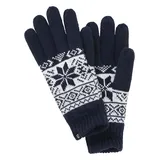 Brandit Textil Snow Handschuhe Blau L