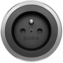 bora lüftungstechnik gmbh Steckdose Typ E Schwarz/Grau 1 St.