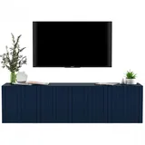 meble lindner Elpis Lowboard 150 cm Marineblau Matt MDF