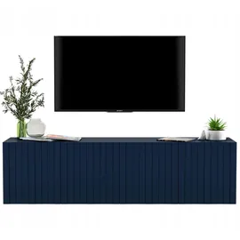 meble lindner Elpis Lowboard 150 cm Marineblau Matt MDF
